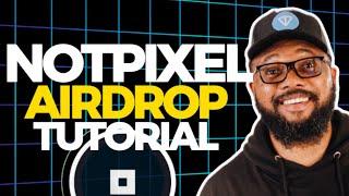 NOT Pixel By Not coin | How to Play Not Pixel AirDrop