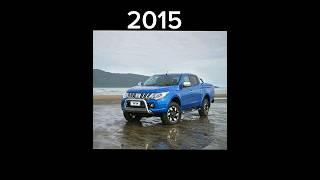 Evolution Of Mitsubishi Triton - L200(1978-2023) #evolution #mitsubishi #triton #l200triton  #shorts