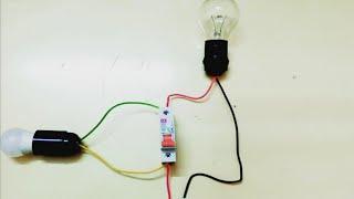 MCB tripping indicator wiring connection