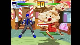 Mugen Random Battles: Blue Technology Vs Nanko-chan