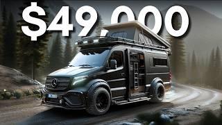 THE MOST AFFORDABLE 4x4 CAMPER VANS IN 2024!