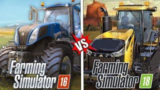 #0 DAY VS #10 DAYS IN FS16 & FS18 || MULTIPLAYER GAMEPLAY || TIMELAPSE ||