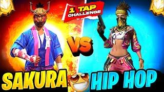 HipHop Vs Sakura|| S1 Vs S2 || 1 VS 1 CLASH SQUAD || Garena Free Fire