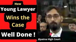 Watch how a young lawyer wins the case  Patna high court stream 2022  #law #legal #patnahighcourt