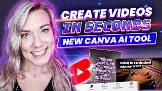  INSTANT Video Creation with Canva Magic Design for Video | NEW AI Tool ‍️