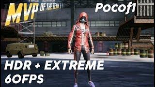 Poco f1 | HDR + EXTREME (60FPS) GRAPHICS | Pubg mobile | Can it game?