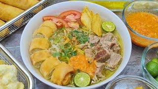 RESEP LENGKAP SOTO MIE BOGOR