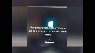 Windows 10 no arranca ? Solucion 2020Modo seguro, restablecer equipo, restaurar sistema Tutorial