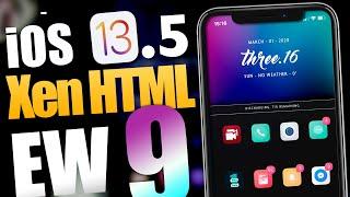 EW9 a Xen HTML awesome widget theme!  (Top Cydia Tweaks iOS 13.5)