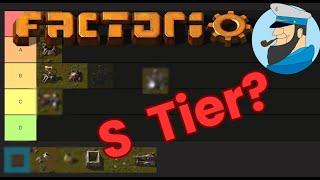 Ranking Factorio Defenses  - Tier List