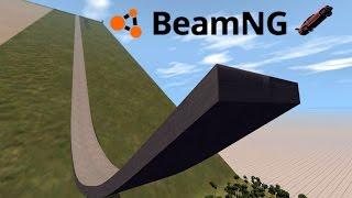 BeamNG Drive Gameplay - Brutal Slope 2.0 - HUGE CRASHES! - BeamNG Drive Funny Moments Highlights