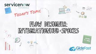 ServiceNow Flow Designer: Integration Hub + Spokes | ServiceNow Tutorial