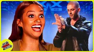 HOW IS HE DOING THIS? Jaw Dropping Magician Leaves Got Talent Judges AMAZED!