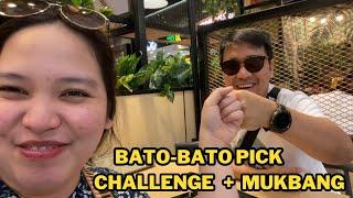 BATO-BATO PICK CHALLENGE + MUKBANG | DANNY & ZAN