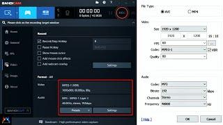 How To Record Games With No Lag & FPS Drop | Bandicam Best Settings 2024 Working 