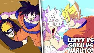 YOU WON'T BELIEVE WHO WON THIS FIGHT! IT WAS INSANE! | GOKU vs LUFFY vs NARUTO Reaction