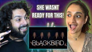 I INTRODUCED HER To Geoff Castellucci - Blackbird | The Beatles | Bass Singer Cover | REACTION!!