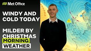 22/12/2024 – Chilly and windy – Morning Weather Forecast UK – Met Office Weather