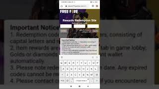 Free Fire  Rocky Pet  Redeem Code. 