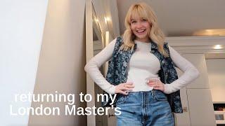 returning to my london master's