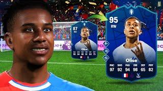 95 EURO Attacker Evolution Olise is 5⭐5⭐ with INSANE PlayStyle+! FC 24 Player Review