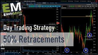 50% Retracement Strategy (Tutorial) | EminiMind