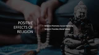 Influence of Religion to Culture and Society