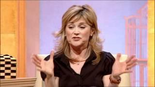 Anthea Turner [ITV1] - Leggy with stockings.