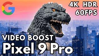 Pixel 9 Pro Camera AI Video Boost Test - 4K 60fps HDR