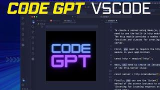 Code GPT - Use the Official OpenAI API inside VSCode