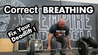 Deadlift Series #1 - How to Breathe and Brace Properly for a Deadlift -  Avoid Injury!