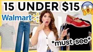 15 UNDER $15   *must-see* Walmart FALL FASHION try-on haul NEW ARRIVALS at Walmart #walmartfashion