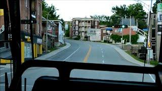 LEAVING SHERBROOKE QC ON A LIMOCAR PREVOST COACH