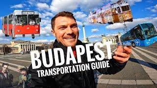 ultimate BUDAPEST public transport guide