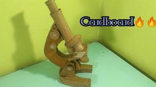 How to make Cardboard Microscope . DIY Cardboard Microscope #ShyamCraft