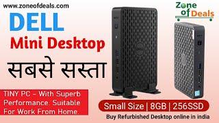 Dell Wyse 3030 Thin Client - Dell Tiny CPU - Refurbished Desktop - Dell Mini PC India - Zoneofdeals