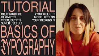 Typography Basics - 8 rules to elevate your skills ● Typography Tutorial for Designers