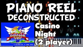 Sonic 2 - Casino Night (2 player) - Piano Reel Deconstruction