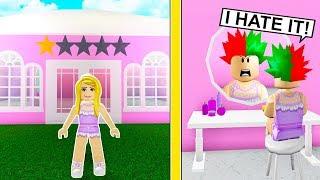 I Went To The WORST Rated HAIRDRESSER In Bloxburg! (Roblox)