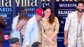 When Kareena Kapoor Khan Giving Hug To Shahid Kapoor At Iifa Award 2025 Press Conference