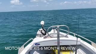 MotorGuide Xi5 55lb 54” GPS Trolling motor 6 months review