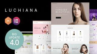 Luchiana - Cosmetics Beauty Shop Theme Free Download