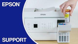 Epson EcoTank ET-4810 | Filling the Ink Tanks