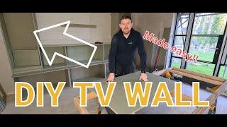 MDF TV Wall For Begginers!! Step by Step Guide... Part 1!!