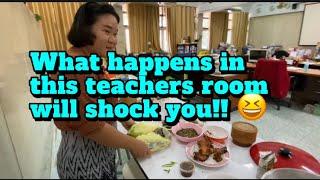 What happens in a teachers room?  #thailand