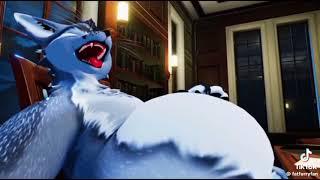 fat furry weight gain animation 7