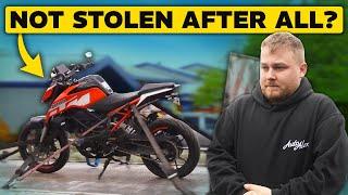 MY STOLEN MOTORBIKE DRAMA CONTINUES...