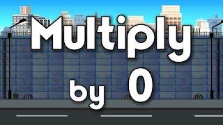 Multiply by 0 | Learn Multiplication | Multiply By Music | Jack Hartmann