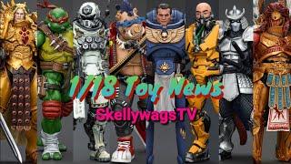 1/18 Toy News: Joytoy TMNT, Space Marine 2, Sanguinius, Magnus, Yu Jing, Strife and more