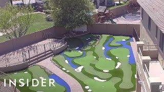 Turn Your Backyard Into A Mini Golf Course